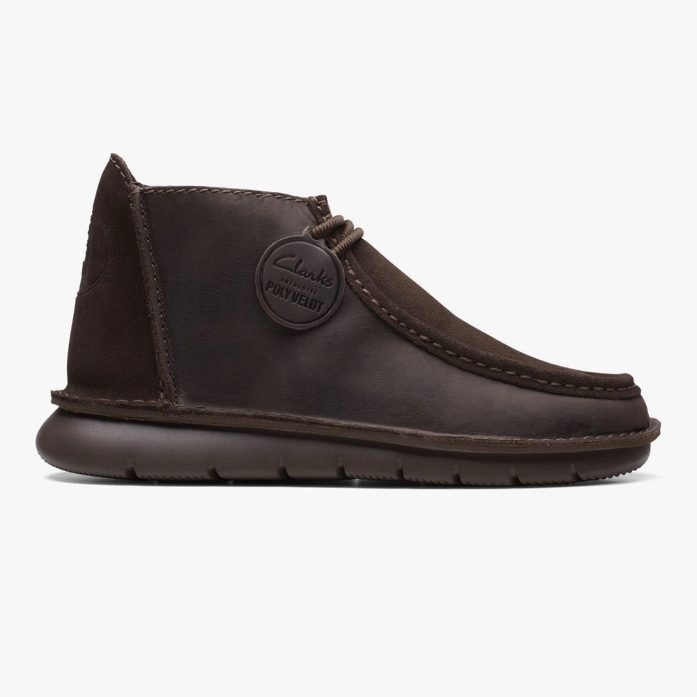 Clarks Colehill Wally Dark Brown NUBUCK - US Men’s 10.5 M - NEW